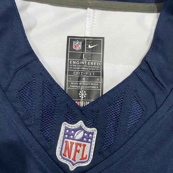 Nike Dallas Cowboys Prescott No.4 Navy Jersey - Picture 4 of 7